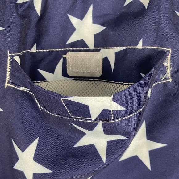 Exist Swim Men's XXL Swim Trunks American Flag Print 3 Pocket Drawstring NEW - Picture 6 of 11